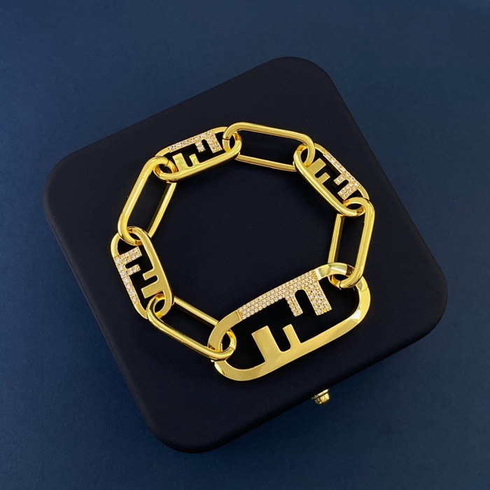 ェンディレディースゴールドブレスレットc543