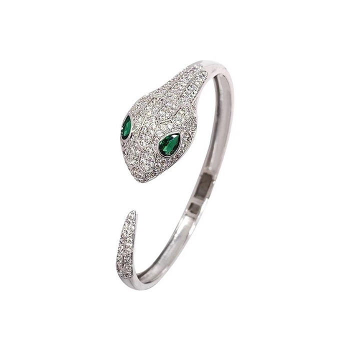 ボッテガヴェネタレディースホワイトゴールドブレスレットc552