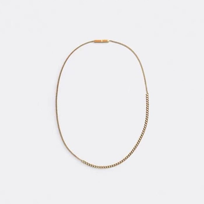 ボッテガヴェネタユニセックスゴールドネックレスc557