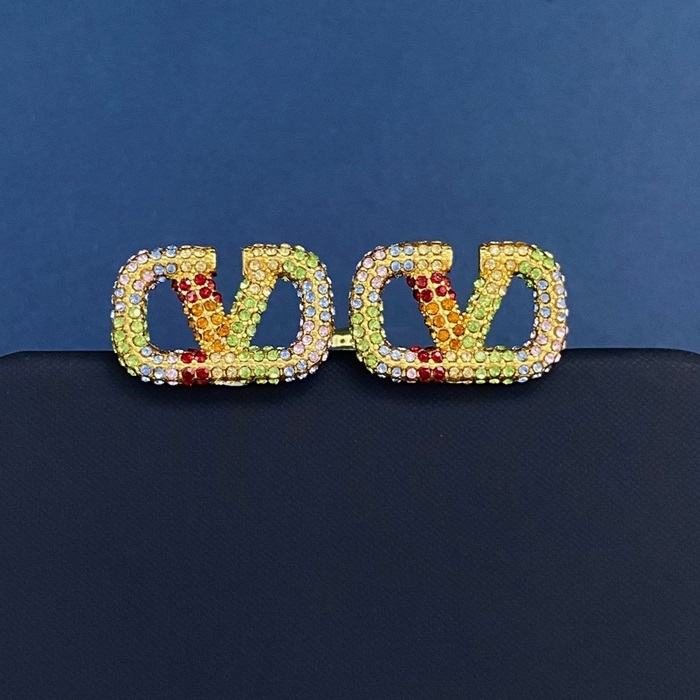 ヴァレンティノレディースゴールドピアスc608