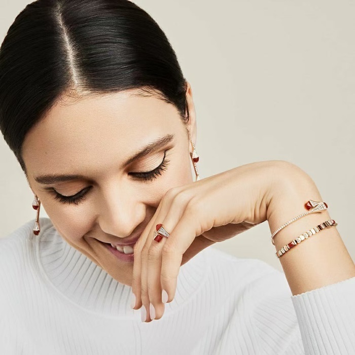 マルリレディースゴールドブレスレットc618