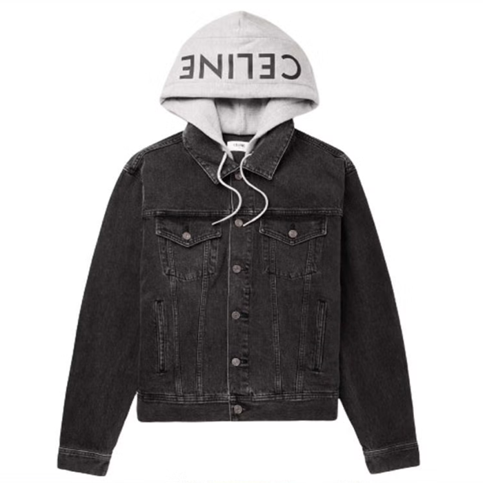 セリーヌメンズブラックジャケットe282