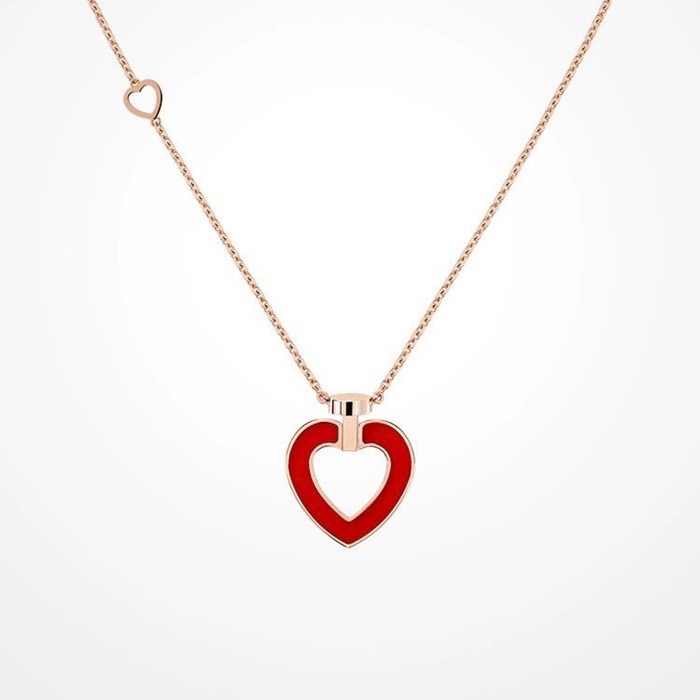 フレッドメンズローズゴールドネックレスc677