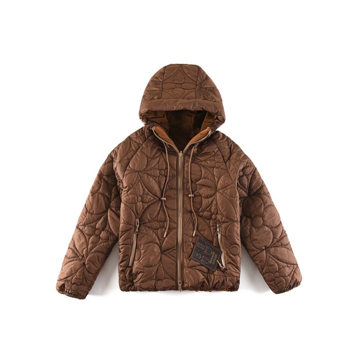 ルイヴィトンメンズブラウンダウンジャケットv2076