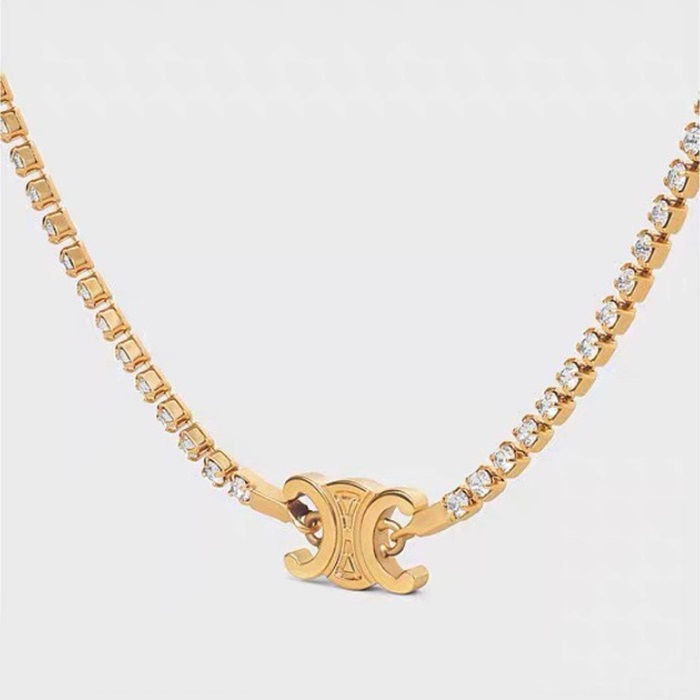 セリーヌレディースゴールドネックレスc700