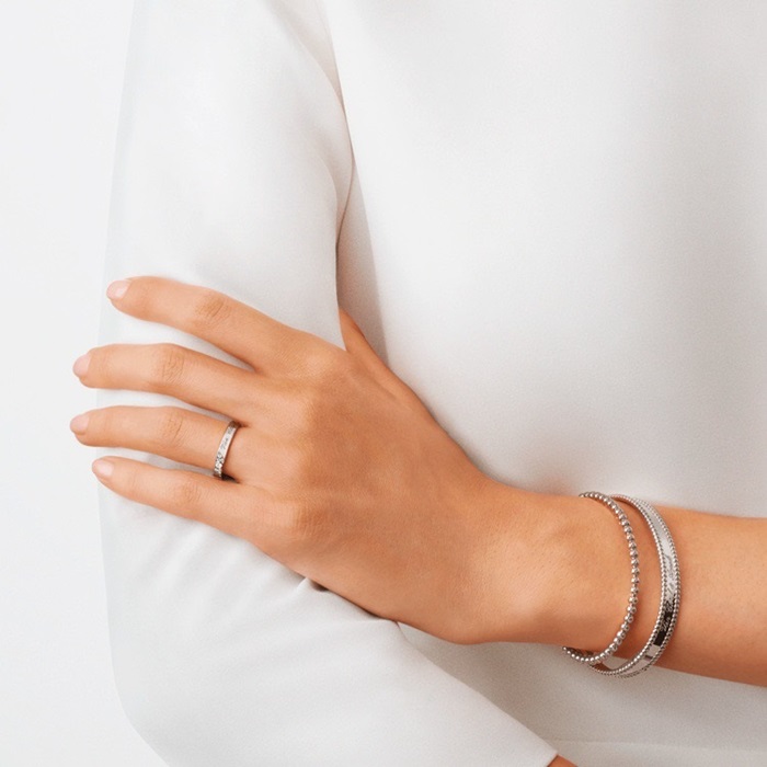 ヴァンクリーフ＆アーペルレディースゴールドリング&c718