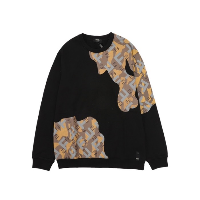 ェンディメンズカジュアルブラックスウェットシャツe556
