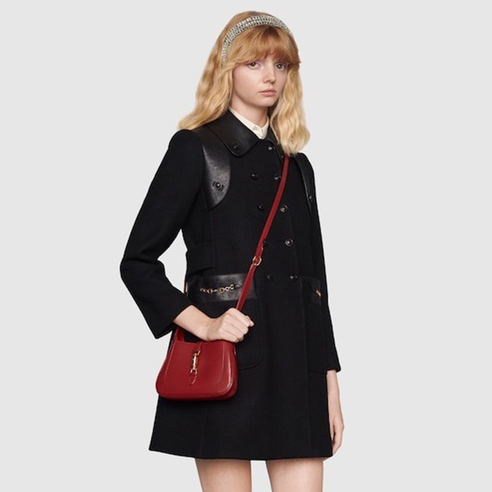 グッチレディースレッドジャケットバッグu1149