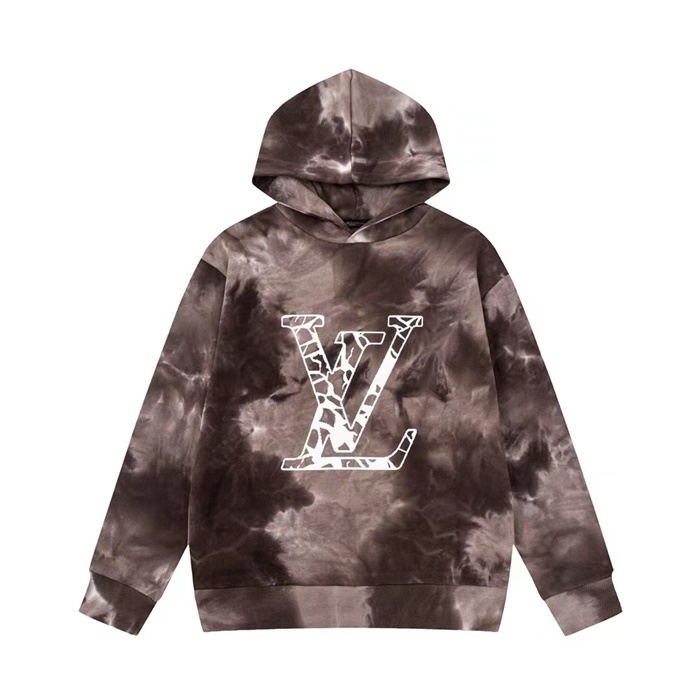 ルイヴィトンメンズカーキフーディv2080