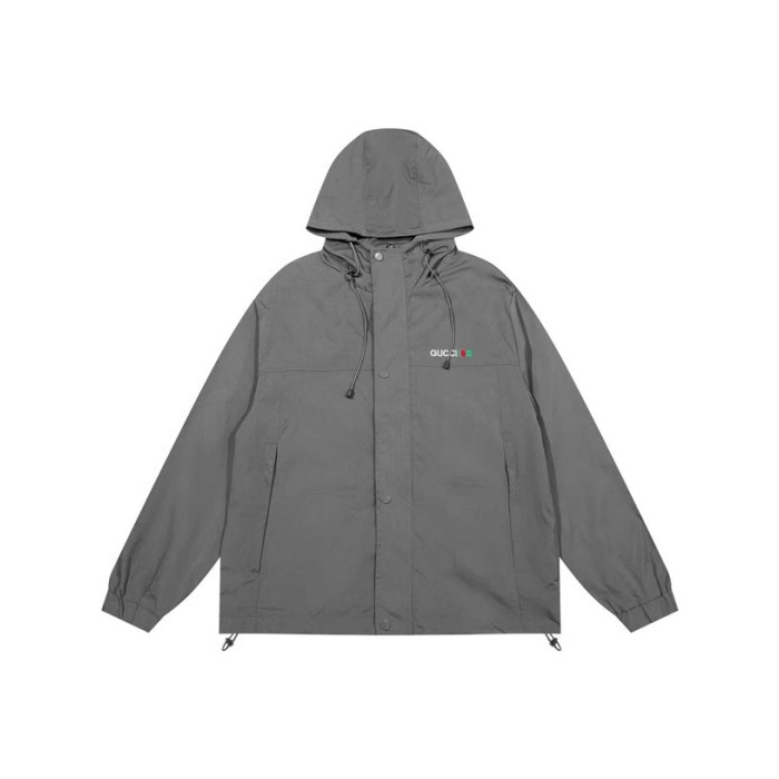 グッチメンズカジュアルグレージップアップジャケット-u1160