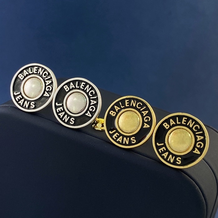 バレンシアガレディースゴールドピアスc750