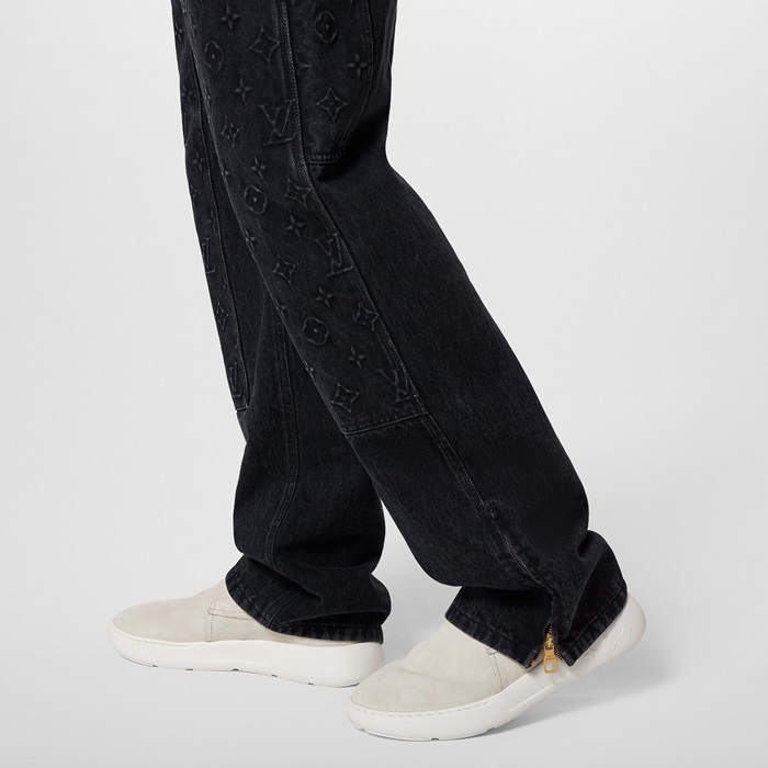 ルイヴィトンメンズモダンベージュローファーv2082