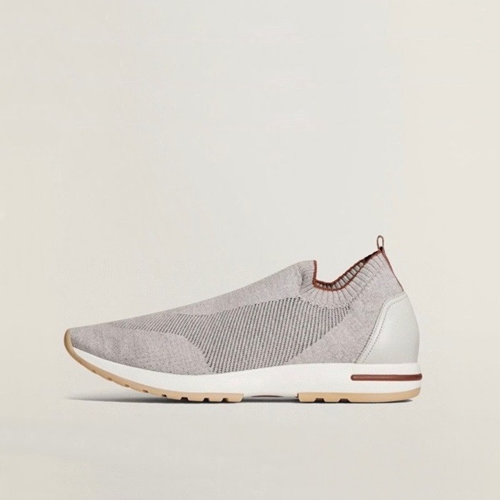 ロロピアーナメンズベージュスニーカーp47