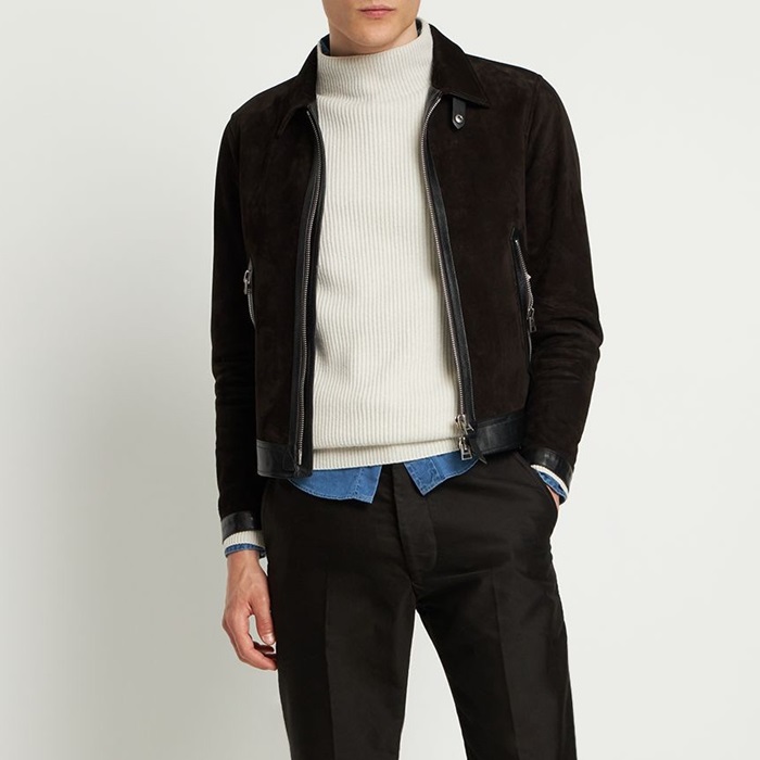 トムフォードメンズカジュアルブラウンジャケットa07