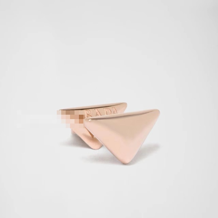 プラダレディースゴールドピアスc763