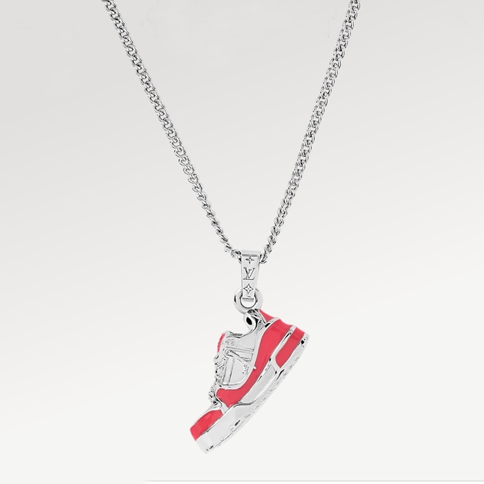 ルイヴィトンユニセックスゴールドネックレスc771