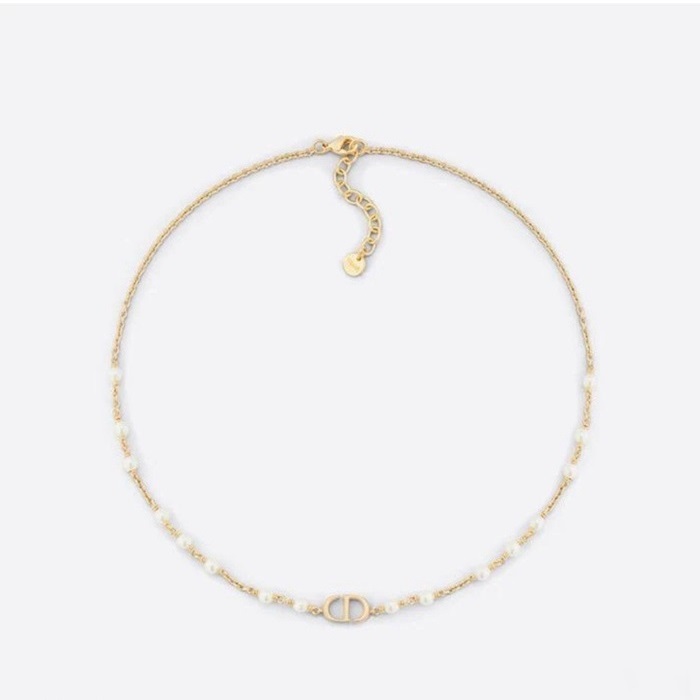 ディオールレディースゴールドネックレスc833