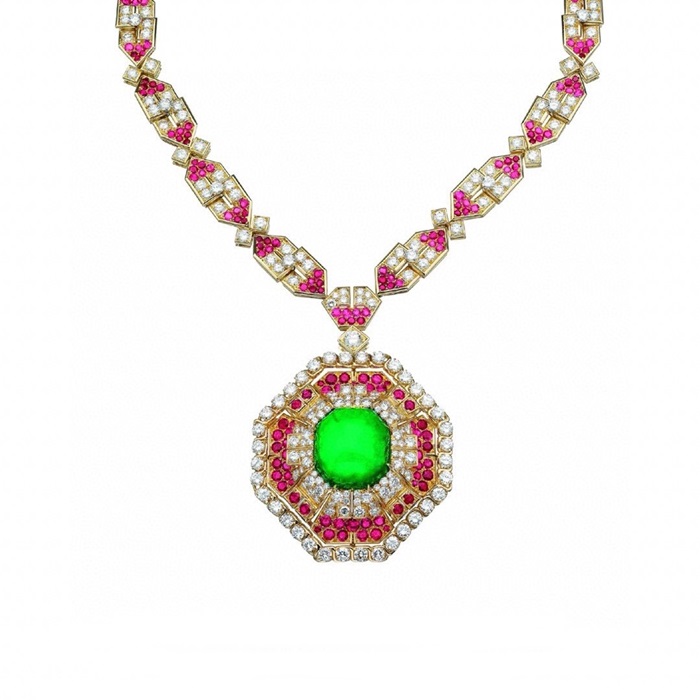 ブルガリレディースゴールドネックレスc886