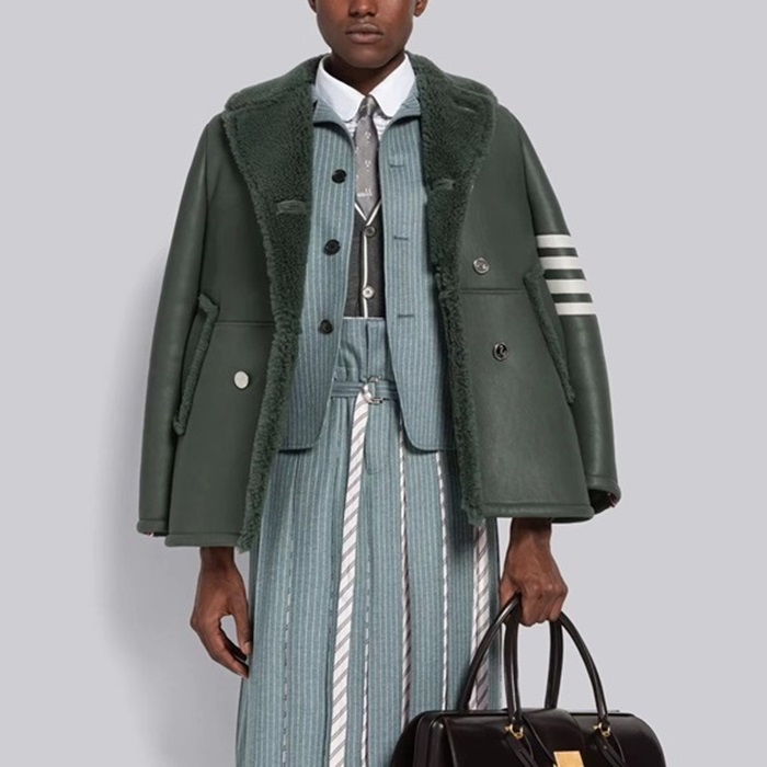 トムブラウンメンズレザージャケットa47