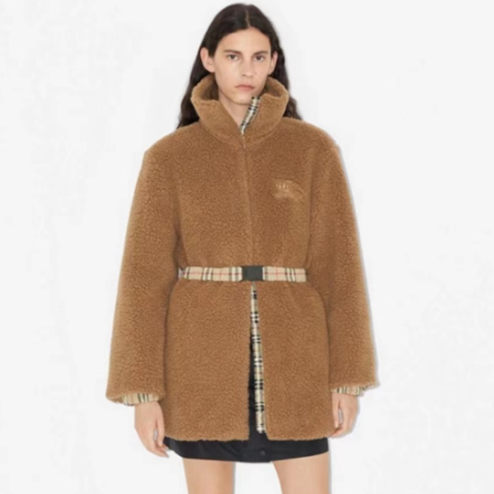 バーバリーレディースキャメルジャケットu366