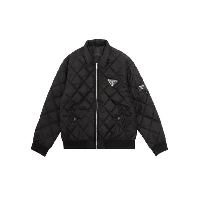 プラダメンズモダンブラックジャケットr886