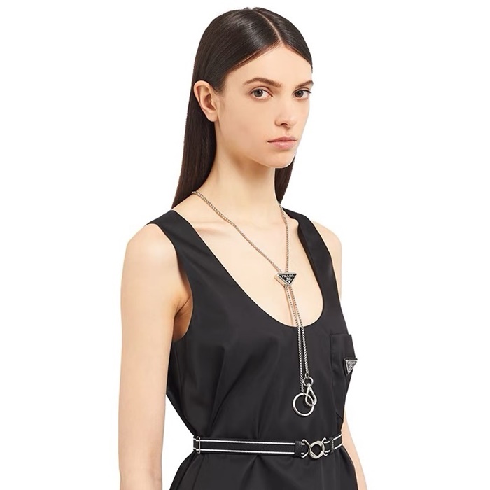 プラダレディースゴールドネックレスc922