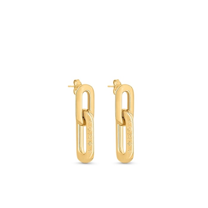 ルイヴィトンレディースゴールドピアスc958