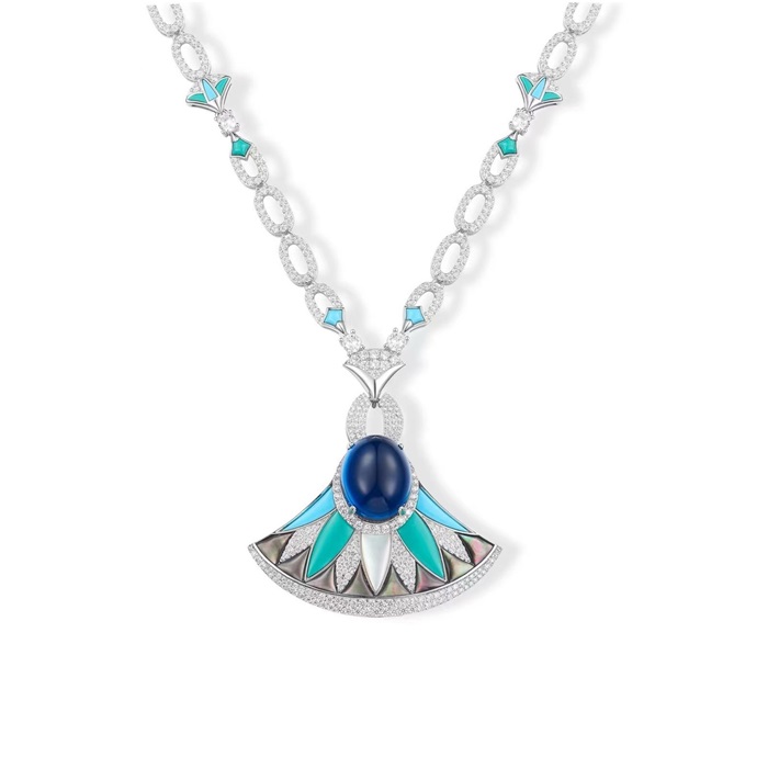 ブルガリレディースゴールドネックレスc969