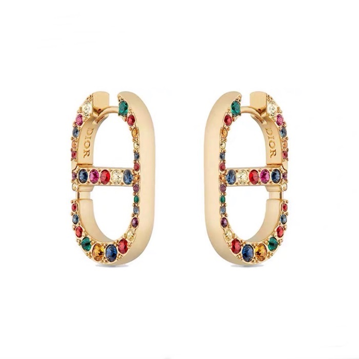 ディオールレディースゴールドピアスc971