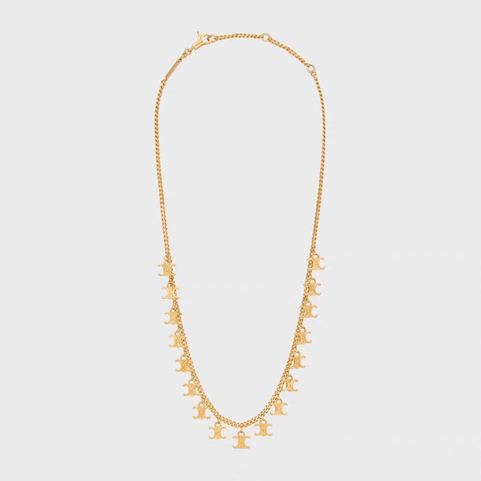 セリーヌレディースゴールドネックレスc983