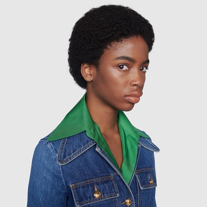 グッチレディースゴールドピアスc1032