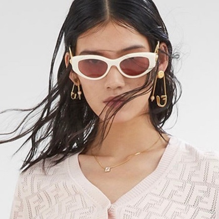 ェンディレディースイエローゴールドネックレス-c1039