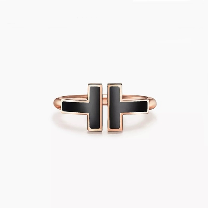 ティファニーレディースホワイトゴールドリングc1049