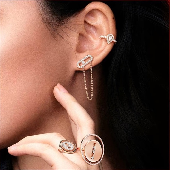 メシカレディースゴールドピアスc1052