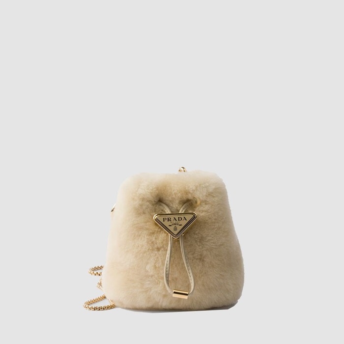 プラダレディースレザーミニパウチ1R16a15