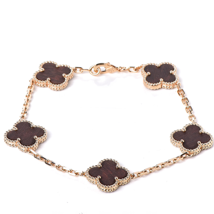 ヴァンクリーフ＆アーペルレディースゴールドブレスレットc1107