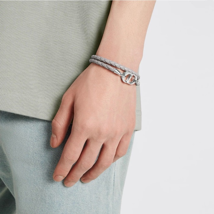 エルメスメンズゴールドブレスレットc1114