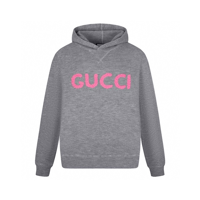 グッチメンズグレーフーディl53