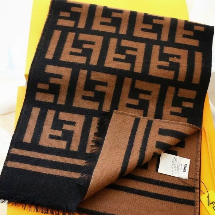 ェンディウールシルクマフラーd159