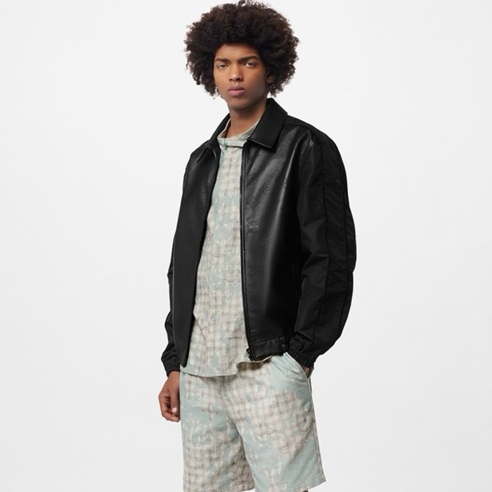 ルイヴィトンメンズブラックジャケットl67