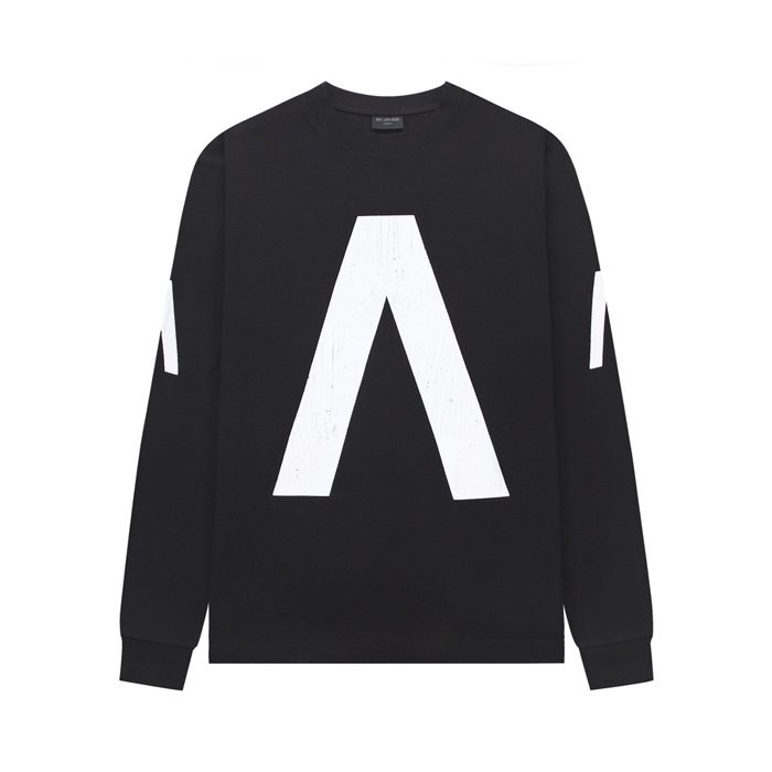 バレンシアガメンズクルーネックスウェットシャツa82