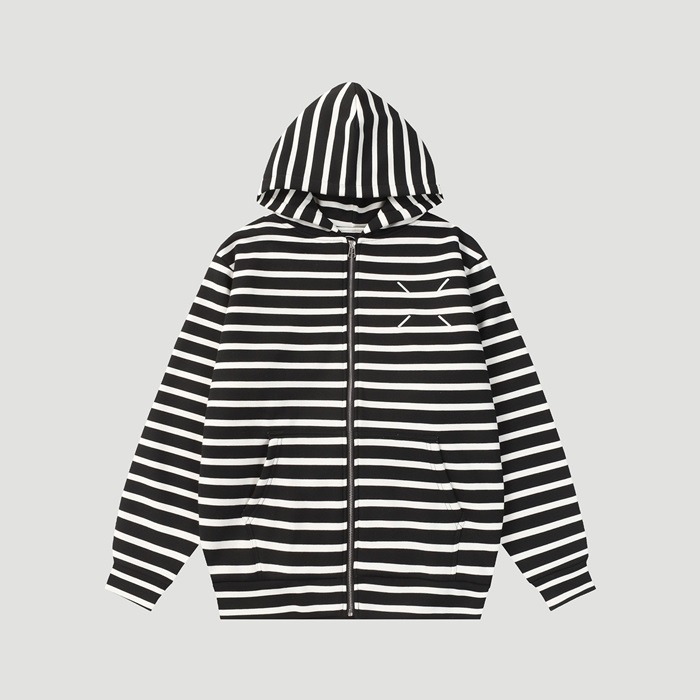 メゾンマルジェラメンズブラックフーディl87