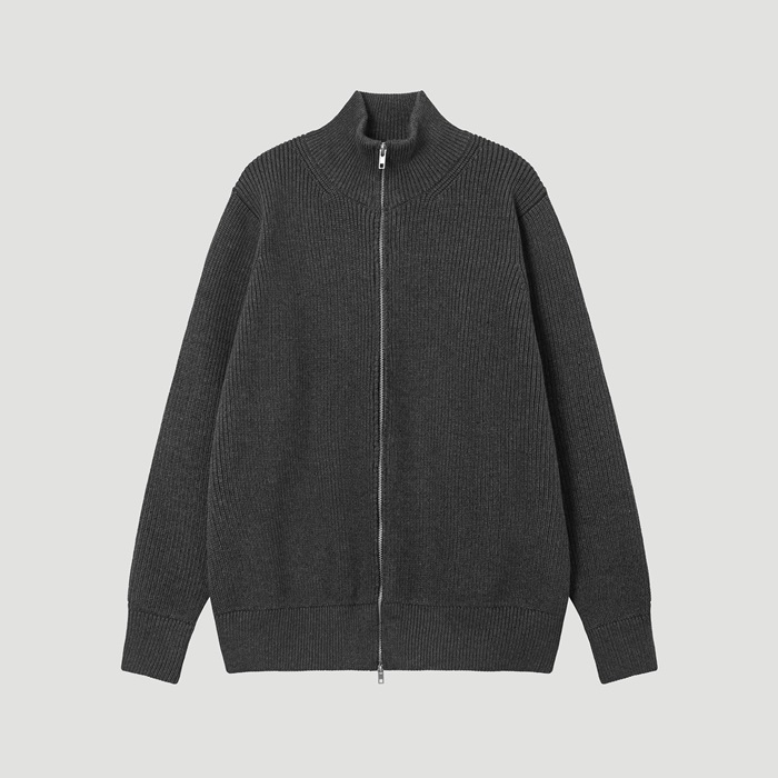 メゾンマルジェラメンズジップアップニットl90