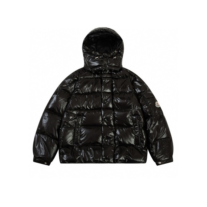モンクレールユニセックスブラックパディングl104