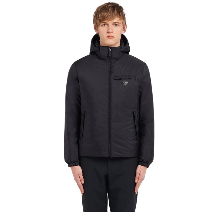 プラダメンズブラックダウンジャケットl109