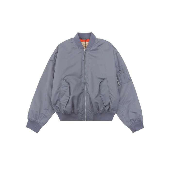 グッチメンズグレーダウンジャケットl121