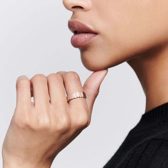 ディオールレディースゴールドリングc1154