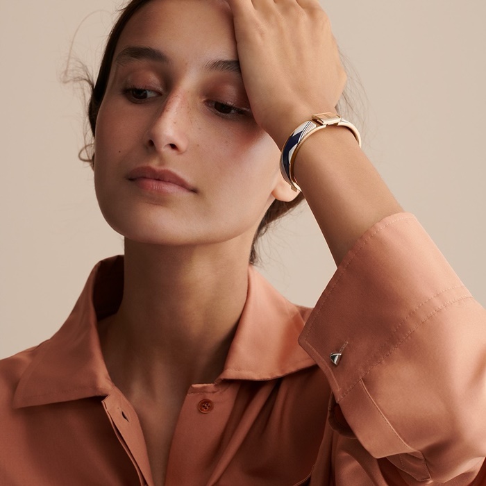 エルメスレディースゴールドブレスレットc1169