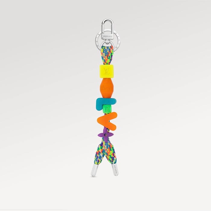 ルイヴィトンユニセックスホワイトゴールドキーホルダー-c1182