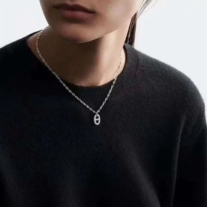 エルメスレディースゴールドネックレスc1186